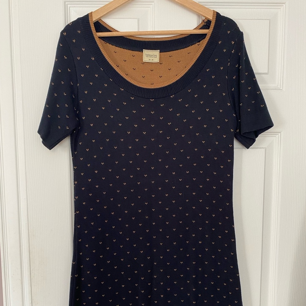 High quality knit dress. From Betina Lou, Montreal.